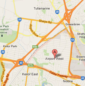 Bundoora Map