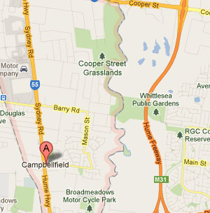 Campbellfield Map