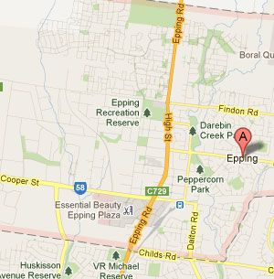 Epping Map