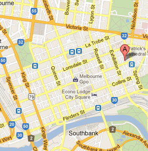 Melbourne CBD Map