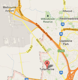 Tullamarine Map